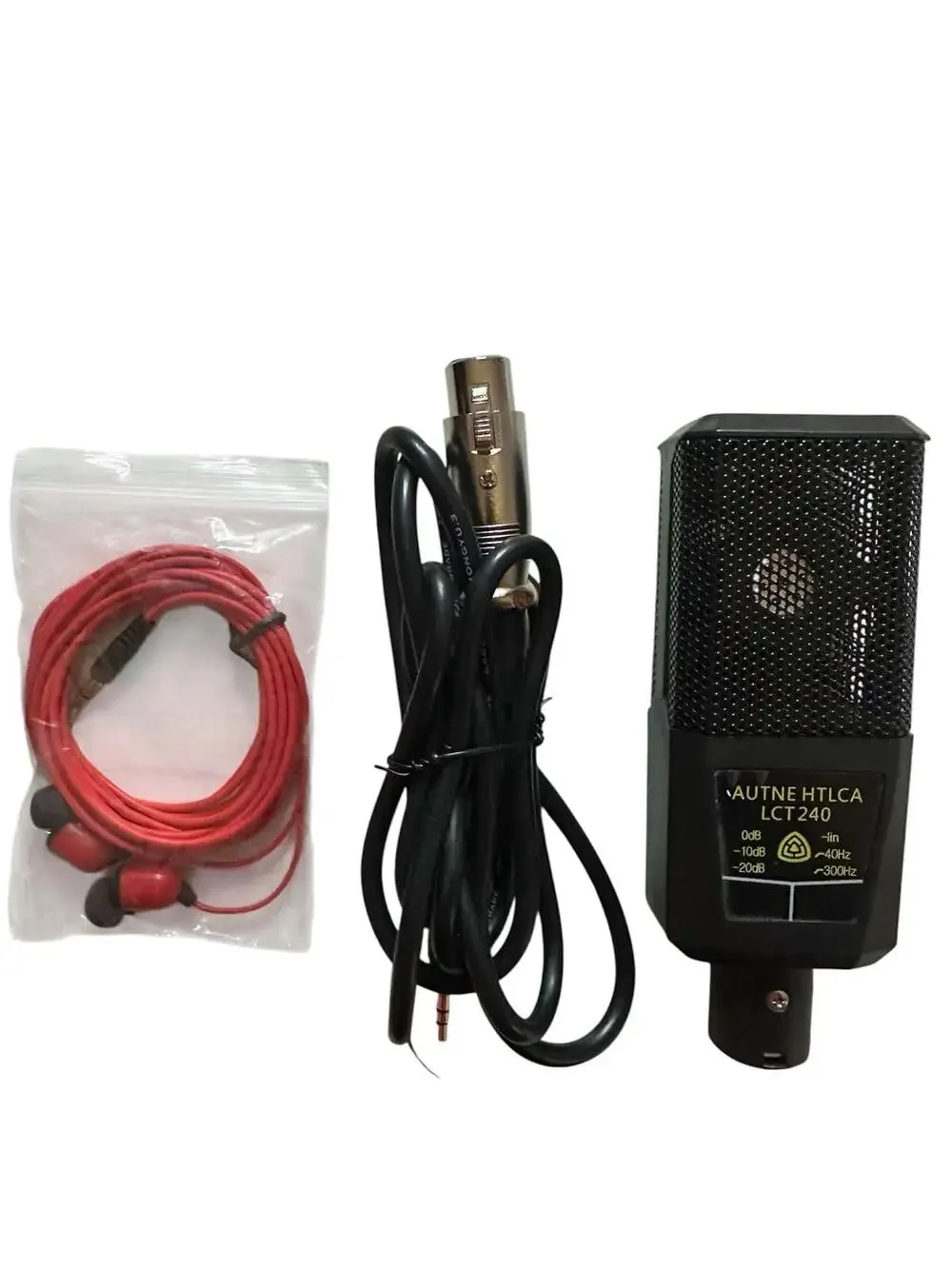 Studio-Quality Low-Mass Diaphragm Condenser Microphone LCT 240 with Cable and Ea